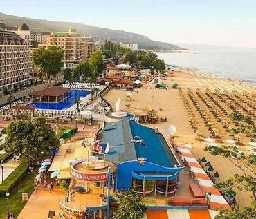 Summer camp in Bulgaria at sea (Golden Sands)