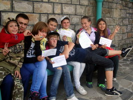 Children's English camp in Transcarpathia