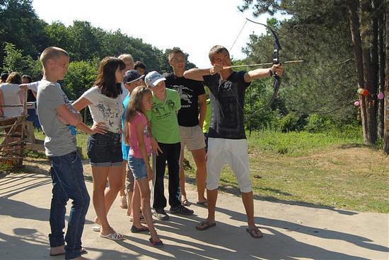 Стрельба из лука. Англоязычный лагерь в Болгарии 