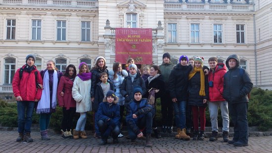 Winter camp in Lviv on vacation