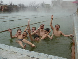 Термальный бассейн в Берегово