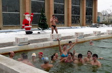 Thermal swimming pool in Berehovo