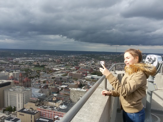 Вид з оглядового майданчика в м. Цинциннаті Вид з оглядового майданчика в м. Цинциннаті