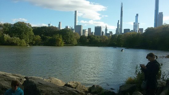 Нью-Йорк, Центральний парк Нью-Йорк. Поїздка в США на осінніх канікулах